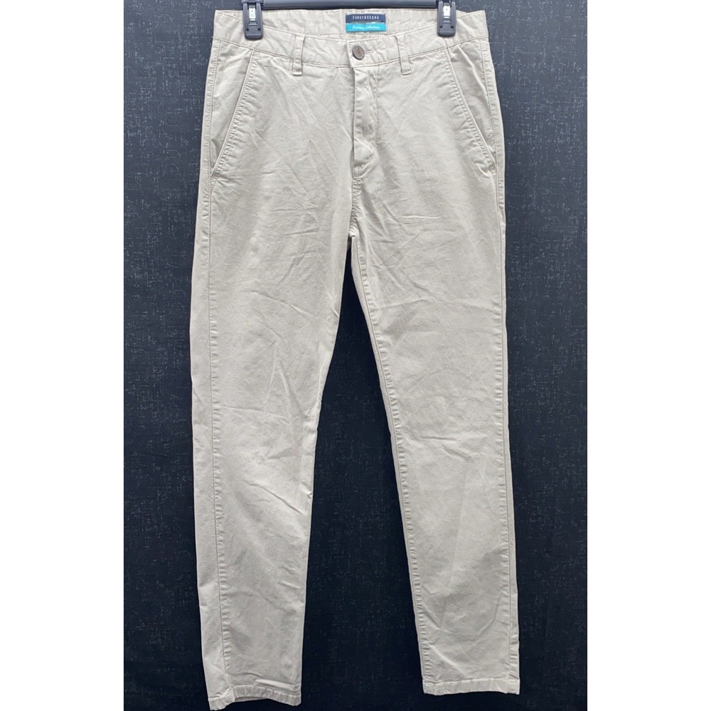 Funky Buddha Premium Collection Chino Pants 32x32 Mens Khakis Stretch Slim Fit - Picture 3 of 16